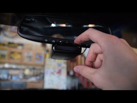 Radar Detector Mirror Mount install