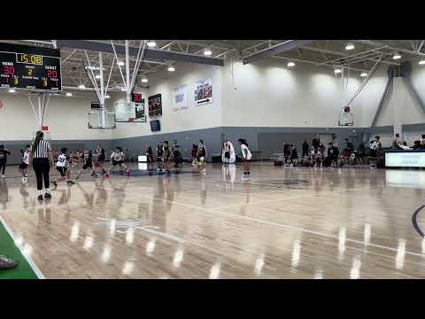 Gio Gladhart showing off his three ball in a tournament with Solid Skills Elite