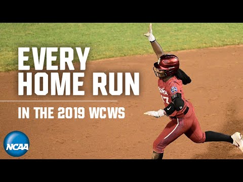 Every home run from the 2019 Women's College World Series
