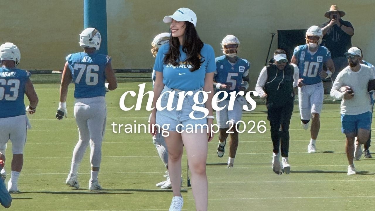 CHARGERS TRAINING CAMP ⚡️ PRACTICE AT THE BOLT, NEW MERCH, HOW TO GET TICKETS & TIPS