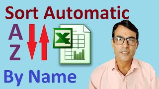 Automatically sort data by name in excel | Automatic sort data by alphabetically
