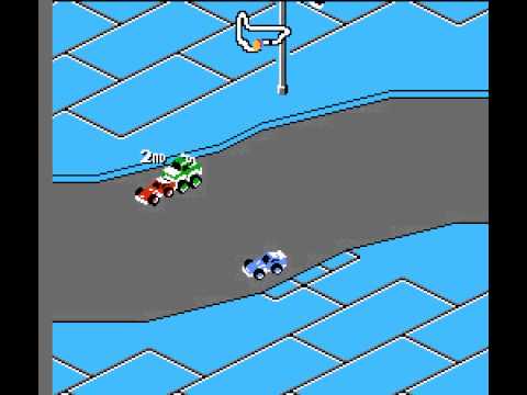 R.C. Pro Am II (NES / Nintendo) Track 20 - Vizzed.com GamePlay