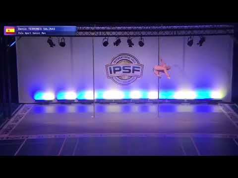 Pole Sport Senior Men Denis Terrones of Spain  - Prelim 2017 World Pole Sports Championships