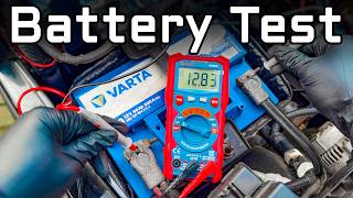 How to Test a Car Battery With a Multimeter