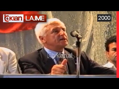 Neritan Ceka: Partia Aleanca Demokratike ka treguar respekt per njerezit (16 Shtator 2000)