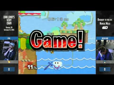 Oakland's Very Own: Singles - Winners Bracket: Phil (Fox) vs Mega Man (Marth)