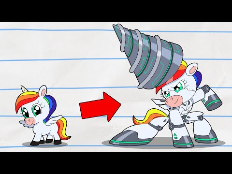 UNICORN SAVES THE DAY! | Boy & Dragon - Full Adventure | Cartoons for Kids
