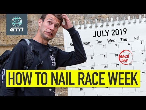 How To Plan Your Race Week | Triathlon Training Explained