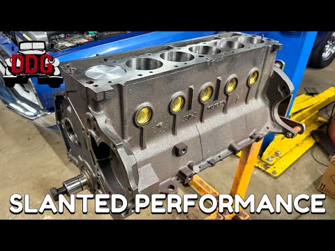 Go Fast Slant Build! Lightweight 225 Info, Deck Milling Tech, Short Block Assembly, And Much More