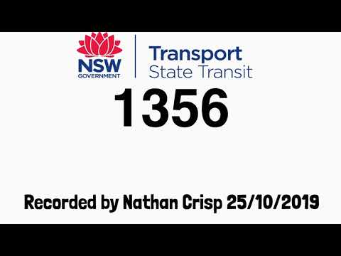 Audio: Sydney Buses m/o 1356 • Mercedes Benz O 405NH CNG / Custom Coaches Citaro