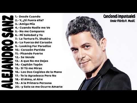 Alejandro Sanz - Mejores Canciones II MIX ROMANTICOS????