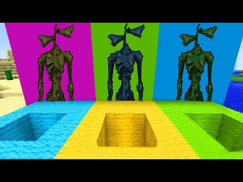 YANLIŞ SİREN KAFA ÇUKUR PORTALI SEÇERSEN ÖLÜRSÜN! 😱 - Minecraft