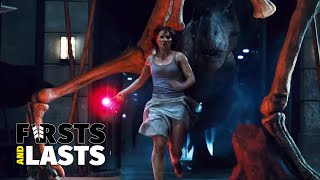 Mosasaurus vs. The Indominus Rex (Final Fight) | Jurassic World (2015) | Firsts and Lasts