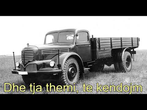 Pjeter Gjergji “Kenga e shoferit“ -Ty ty ty bie boria-  me titra - vitet 60