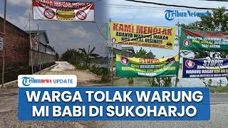 Warga Tolak Kehadiran Warung Mi Babi di Sukoharjo, Nilai Posisi Terlalu Dekat dengan 18 Masjid