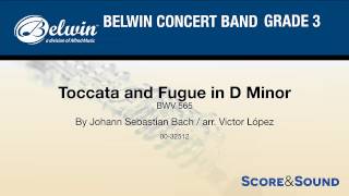 Toccata and Fugue in D Minor, arr. Victor López – Score & Sound