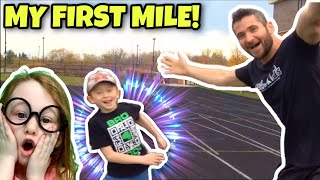 7 Year Old Runs His First Mile! (Extreme Punishment)
