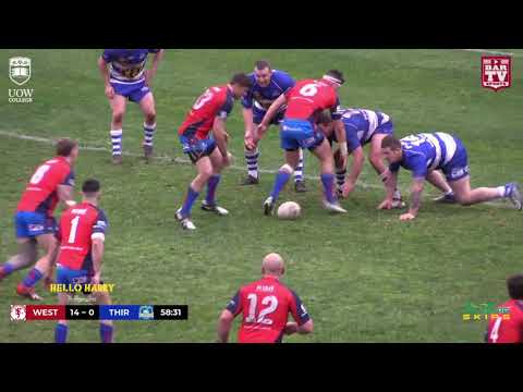 2018 IDRL 1st Grade Major Semi Final Highlights - Western Suburbs Vs Thirroul Butchers