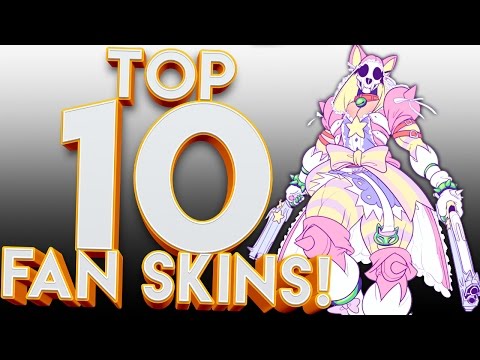 TOP 10 OVERWATCH CUSTOM FAN SKINS!