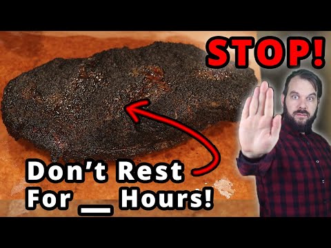 2 hour VS 16 HOUR Brisket Rest - Which is Juicier?