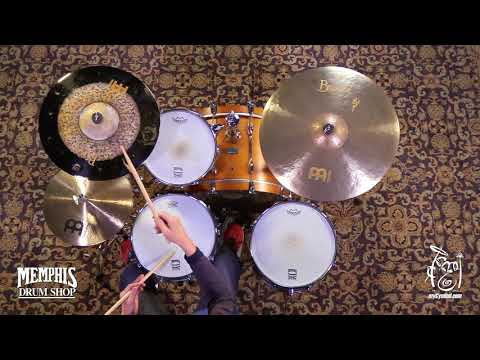 Meinl 18" Byzance Extra Dry Dual Crash Cymbal - 1233g (B18DUC-1120717BB)