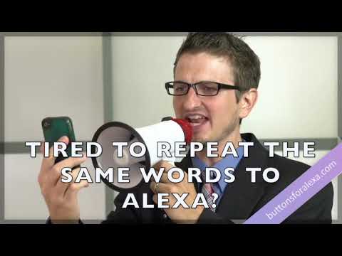 Buttons for Alexa: automate it Video