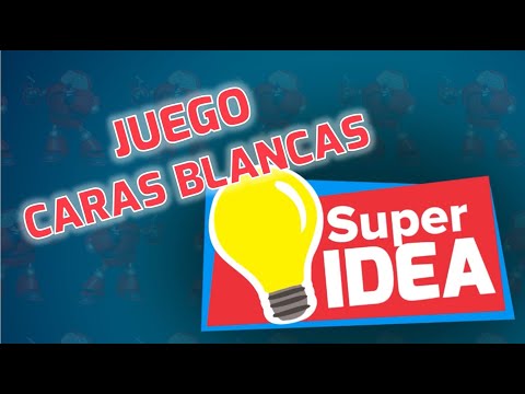 Superlibro| Super Idea| Juego Caras Blancas