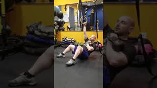 TRX 1 Arm Dumbbell Row and Kettlebell Press