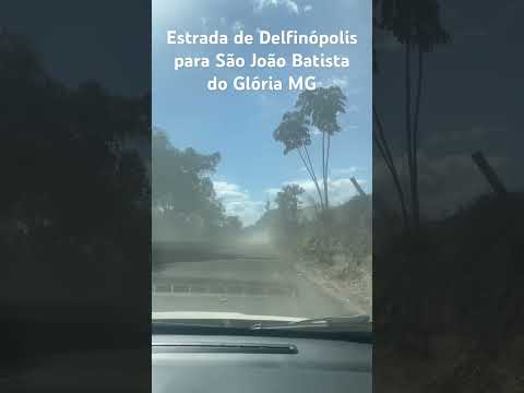 Estrada que liga Delfinopolis  a São João Batista do Glória MG #minasgerais #delfinopolis #estrada