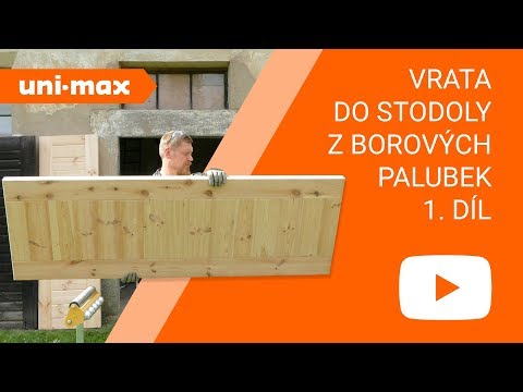 Výroba drevených dverí v dielni uni-max 1. časť