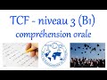 TCF Listening Comprehension Test Level B1