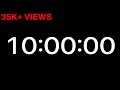 10 Hours Countdown Timer 600 Minutes Countdown Timer
