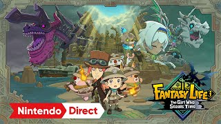Fantasy Life i: The Girl Who Steals Time arrives October 10th (Nintendo Switch)