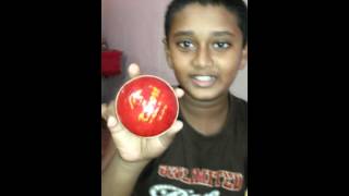 10 year old explaining how to spin a cricket ball!