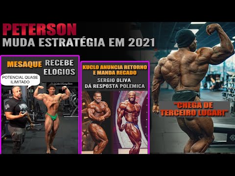 George Peterson muda estratégia para o Olympia 2021 + Mesaque dá show + Kuclo, Sergio Oliva e Akim