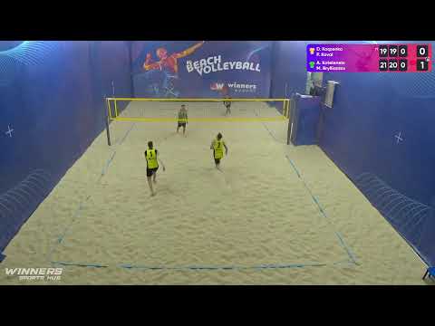 22:10 D.Karpenko / P.Koval - A.Kotelenets / M.Brylliantov | Winners Beach Volleyball