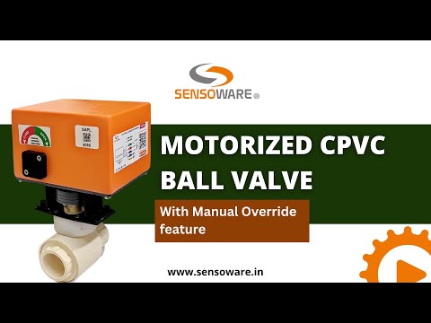 Motorized Ball Valve  UPVC  25mm Socket End