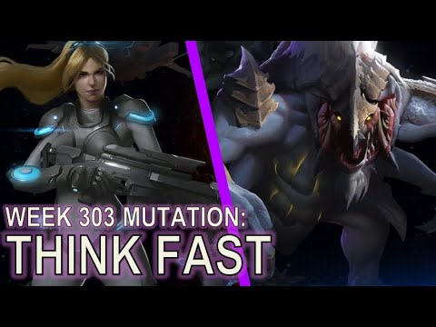 Base Race vs Amon?? | Starcraft II: Think Fast