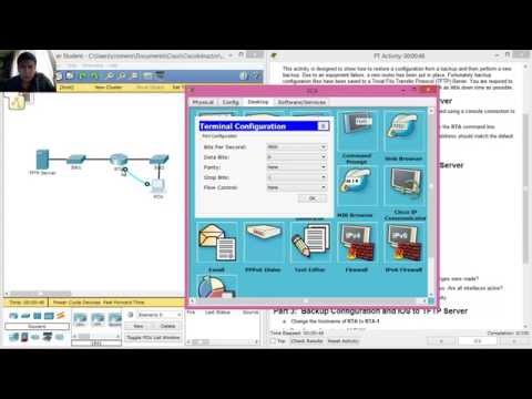 10.3.1.8 - 11.2.5.7 - 11.4.2.5 - Packet Tracer - Backing Up Configuration Files