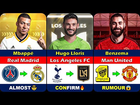 New CONFIRMED and RUMOUR WINTER Transfers News 2024! 🤪🔥 FT.  Benzema Man UTD, Mbappe Real Madrid..