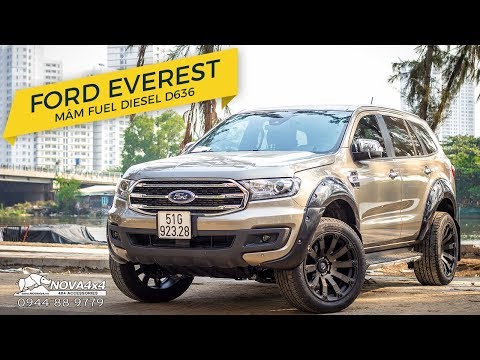 Độ mâm Fuel Diesel D636 cho Ford Everest Titanium 2019 và cái kết