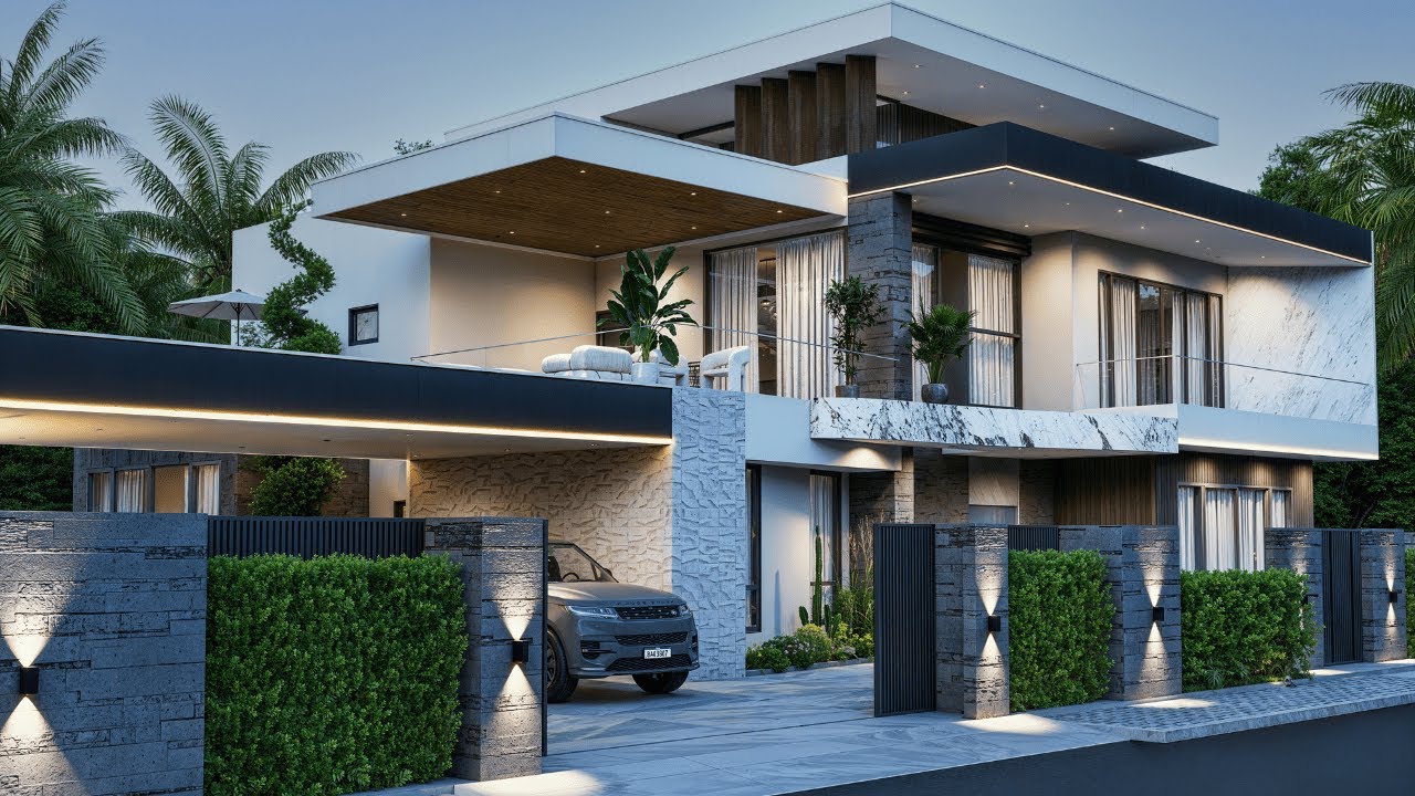 Luxury Modern House Design | 5 Bedroom | 280 sqm.