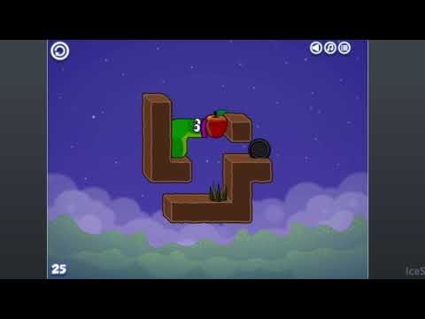 アップルワーム レベル25（レベル25） 解答動画のサムネイル