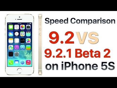 iPhone 5S iOS 9.2 vs iOS 9.2.1 Beta 2 / Public Beta 2 Build 13D14