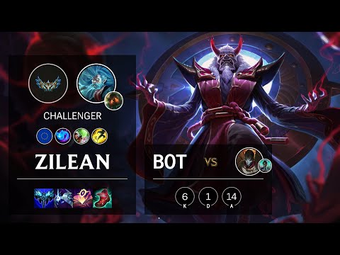 Zilean Bot vs Jhin - EUW Challenger Patch 12.4