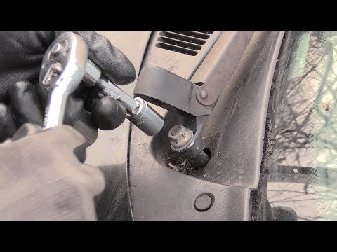 Windshield Wiper Arm Change! EASY Same for most Vehicles! Don't use hammer unless very steady handed