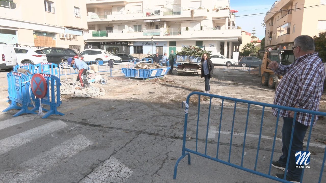 Mejoras en la Plaza de Los Escritores