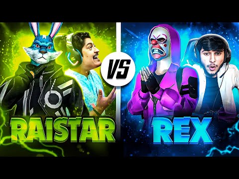 Finally Raistar Vs NG Rex 🤯🔥Raistar Handcam Gameplay🤯❤ [Must Watch] - Garena Free Fire Max