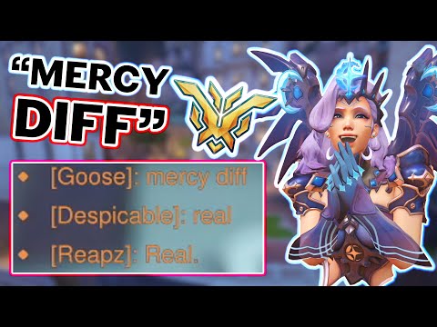 "MERCY DIFF" RANK 1 MERCY CARRY! - Overwatch 2