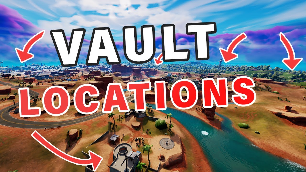 All 7 VAULT Locations on Chapter 3 Map ► Fortnite